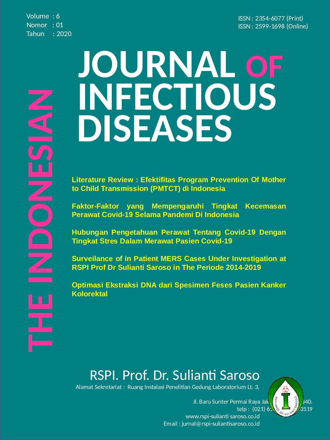 								View Vol. 6 No. 1 (2020): The Indonesian Journal of Infectious Disease
							